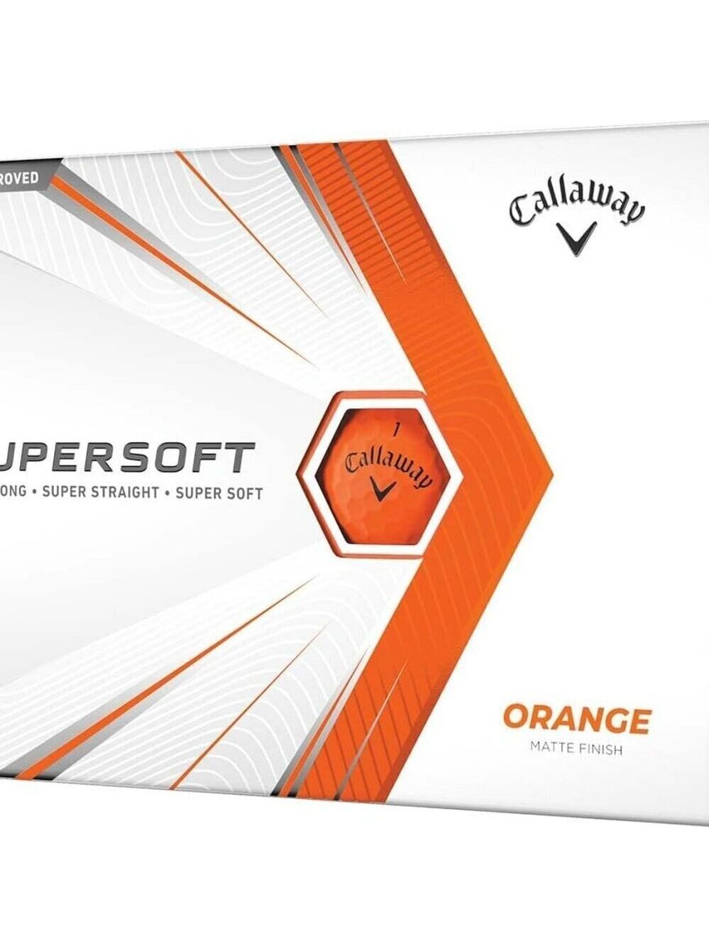 Golf Super soft 2021 Golf Balls Cover Rubber Adult Orange Matte Finished